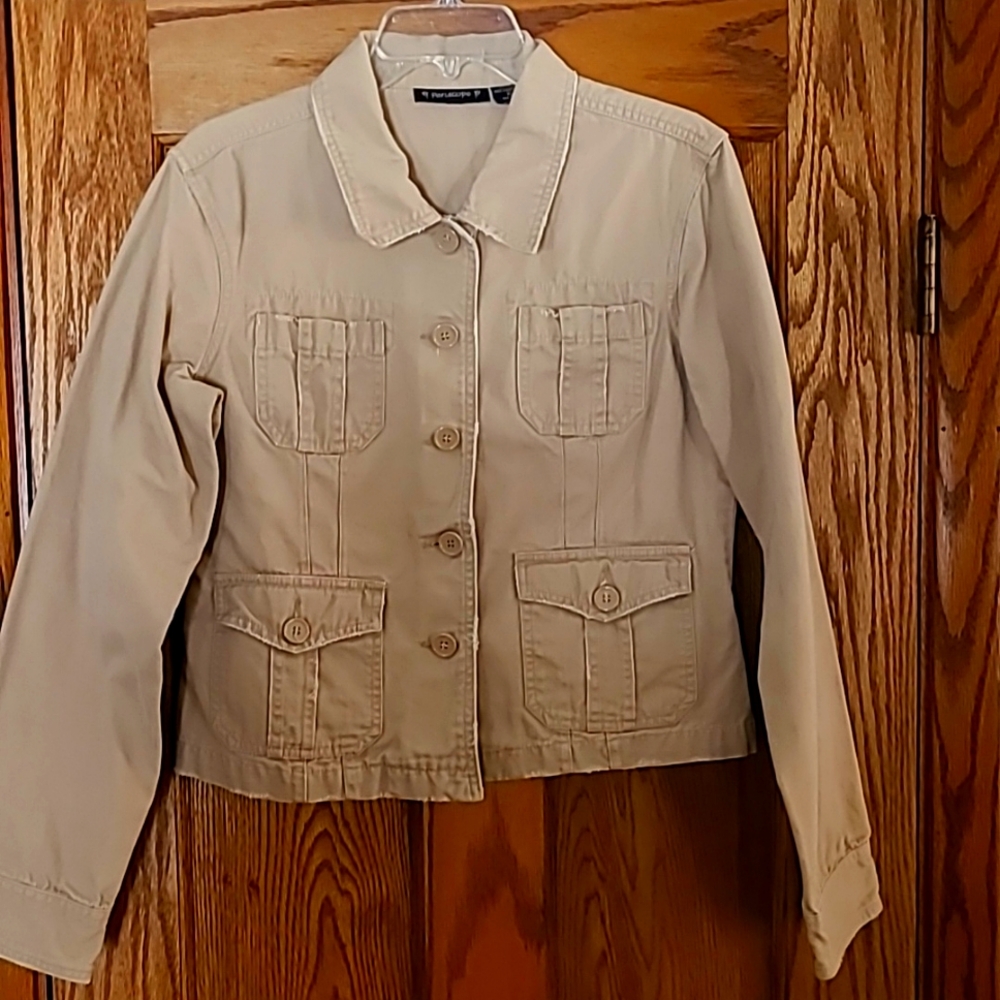 Khaki jacket, Size XL